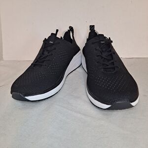 Infinity by Cherokee Men's Everon Knit Black & White Shoes US Size 9.5